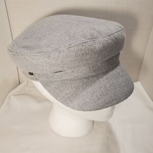 Target Gray Low Pile Fleece Newsboy Cap 22.5" Band